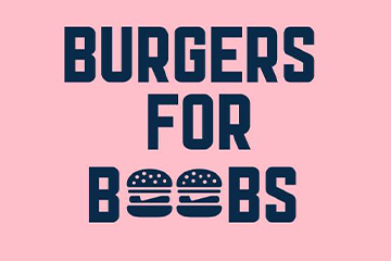 Burgers for boobs graphic 